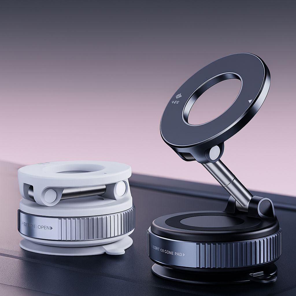 Vaccum Suction Magnetic  Phone Holder
