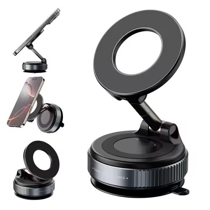 Vaccum Suction Magnetic  Phone Holder